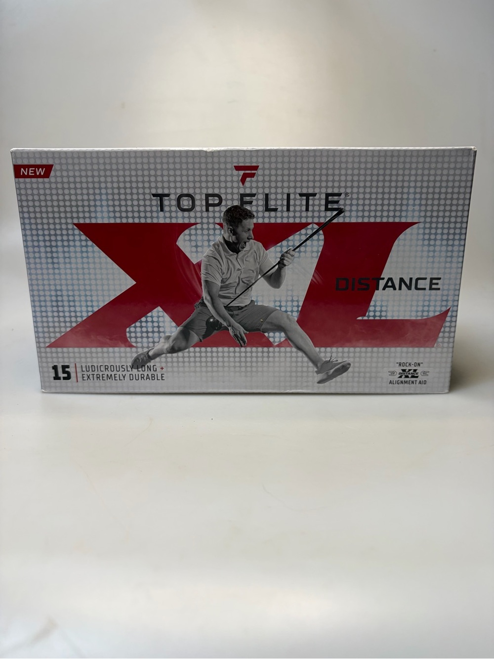 Top Flite XL Distance Golf Balls Two 15-Packs Extremely Durable White Brand New